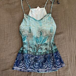 charlotte russe mesh tank top